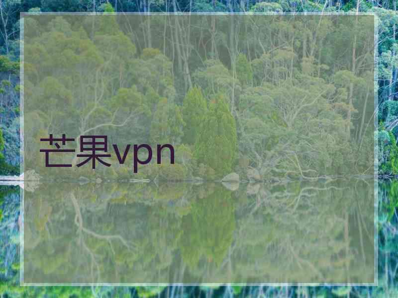 芒果vpn