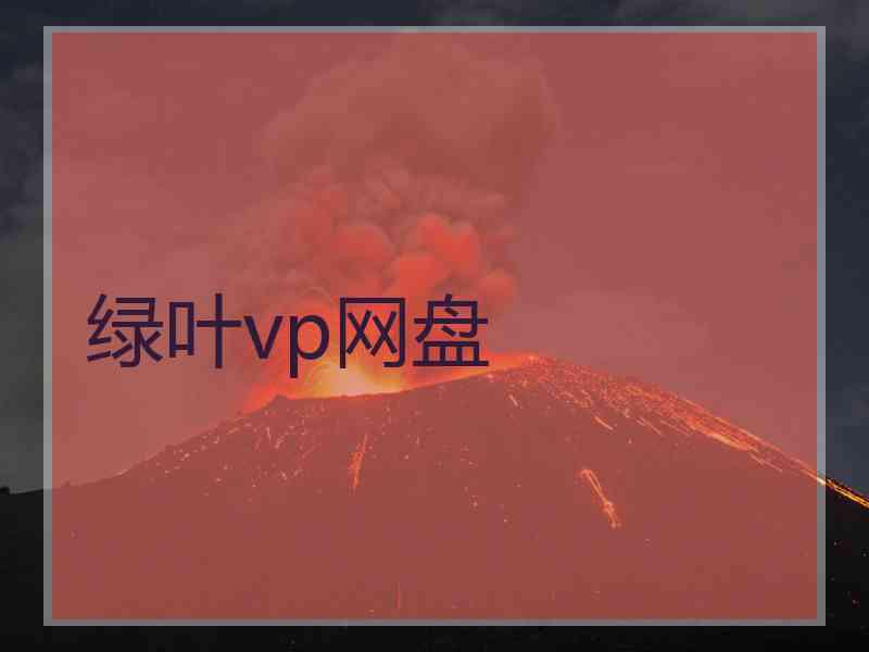 绿叶vp网盘