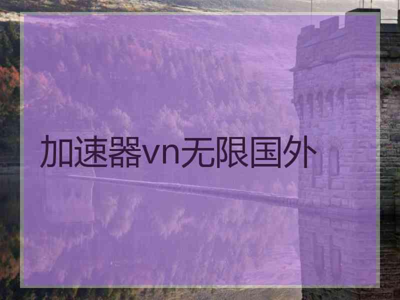 加速器vn无限国外